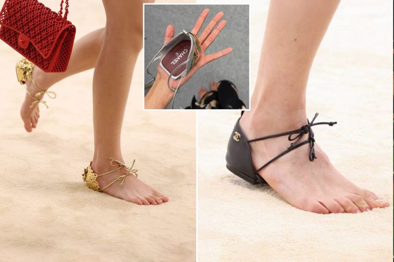 Chanel’in çıplak ayak görünümlü sandaleti 90 bin TL fiyatıyla konuşuluyor